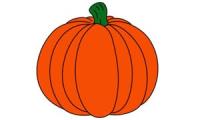 Como desenhar uma abóbora
