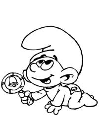 Bebê Smurf
