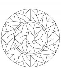 Mandala de flores