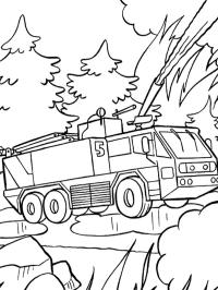 Caminhão de bombeiros