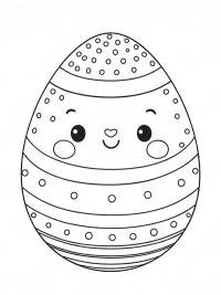 Ovo de p&aacute;scoa Kawaii