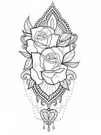 Tatuagem de rosas