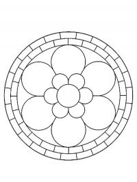 mandala simples