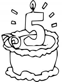 Ainversário de 5 anos