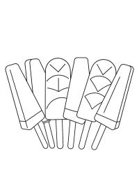 6 picolés