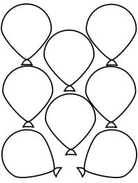8 balões