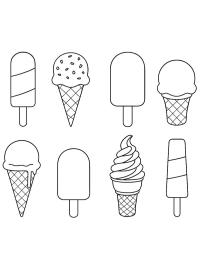 8 sorvetes