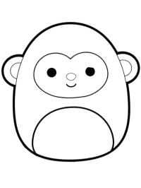 Macaco Elton Squishmallows