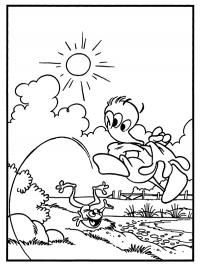 Alfred Jodocus Kwak brincando com sapo