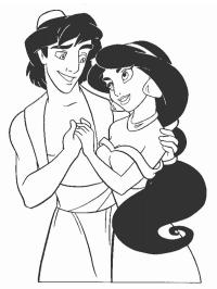 Aladdin e Jasmine