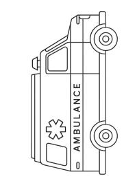 Ambulância para crianças