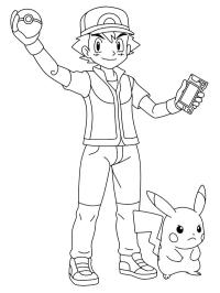 Ash Ketchum e Pikachu