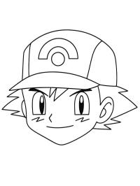 Rosto do Ash Ketchum