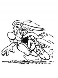 Asterix Correndo