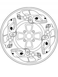 Mandala de carro