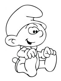 Smurf bebê