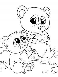 Urso come peixe