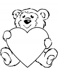 Urso com coração