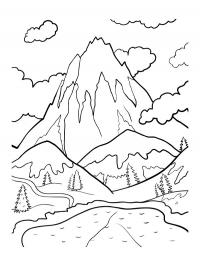 Paisagem de montanha