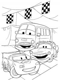 Relâmpago McQueen e Fillmore