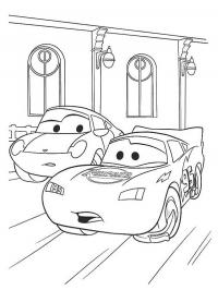 Relâmpago McQueen e Sally