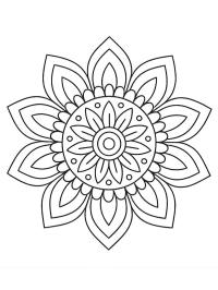 Mandala de flor