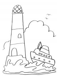 Barco no farol