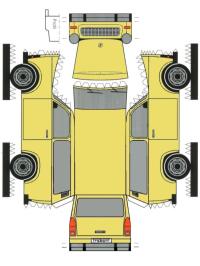 Maquete Trabant 601