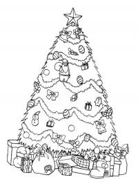 Presentes debaixo da árvore de Natal