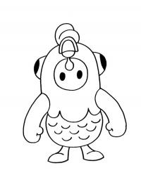 Fantasia de Galinha (Fall Guys)