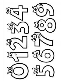 Números 1-9