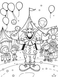 Palhaço de circo