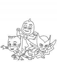 Connor, Amaya e Greg
