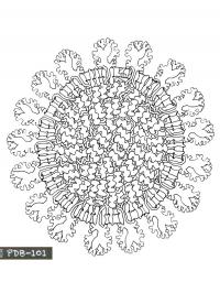 Mandala do coronavírus