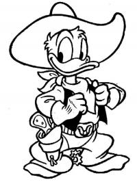 Pato Donald caubói