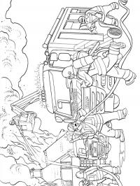Caminhão de bombeiros DAF