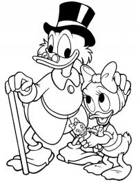 Tio Patinhas e Patrícia