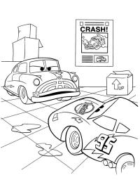 Doc Hudson e Relâmpago McQueen