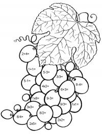 Contas com uvas