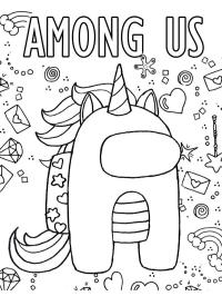 Unicórnio Among Us