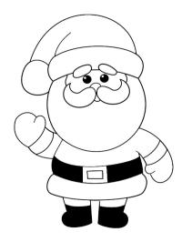 Papai Noel simples
