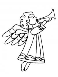 Anjo com trombeta