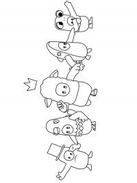 Personagens de Fall Guys