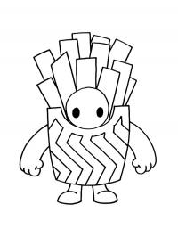 Skin Batata Frita (Fall Guys)