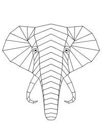 Elefante geométrico