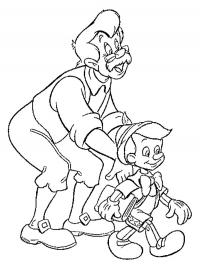 Pinóquio e Geppetto