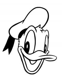 Rosto do Pato Donald
