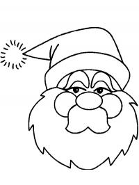 Rosto do Papai Noel