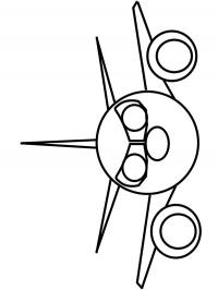 Avião sorridente