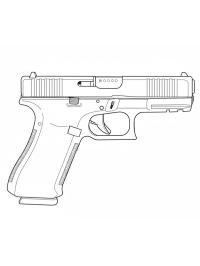 Pistola Glock 45